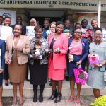 Margaret, the lead consultant at Sterling Performance Africa, training Directorate of Criminal Investigations Police Officers
